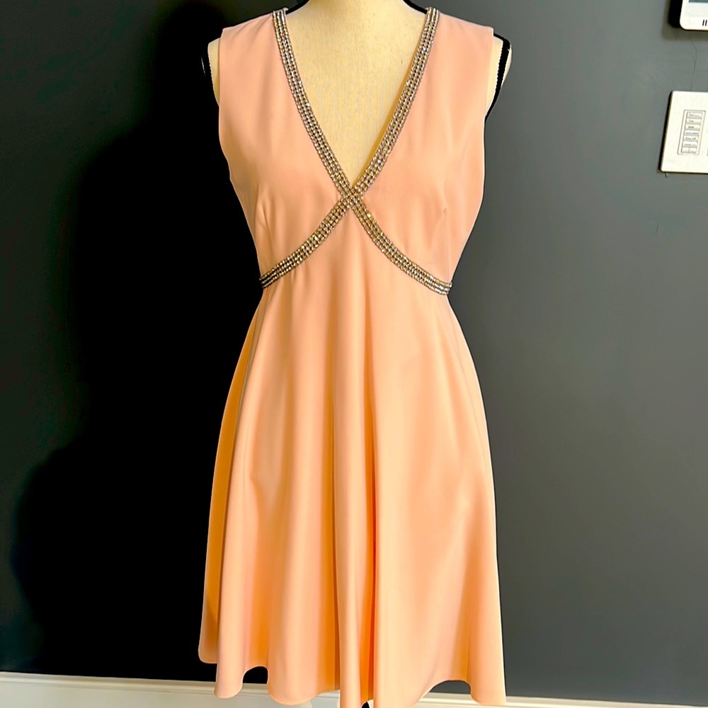 Gorgeous pale pink ted baker party dress